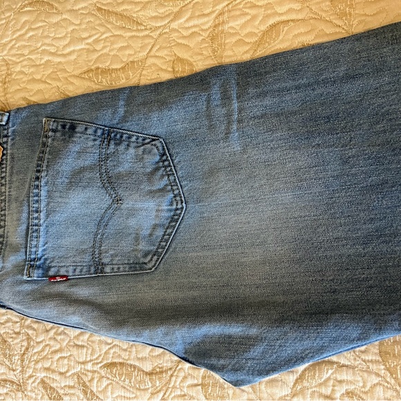 Mens Levi’s 505 33Wx34L in good pre-owned condition. - Picture 4 of 5